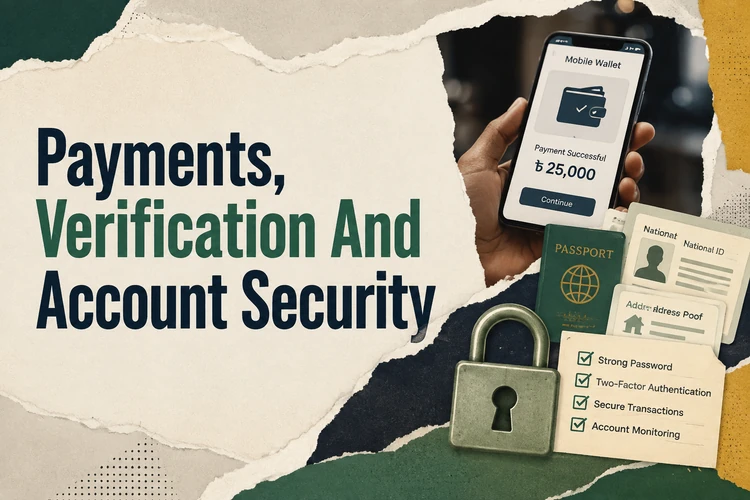 Payments, Verification And Account Security